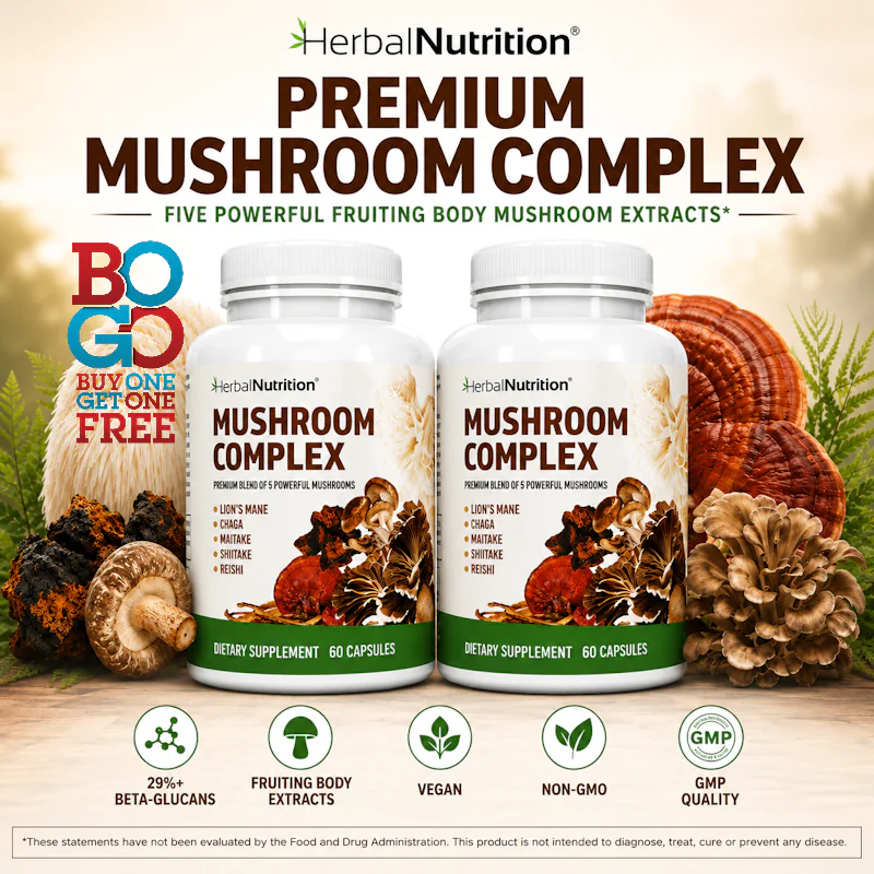 Mushroom Complex Lions Mane & More